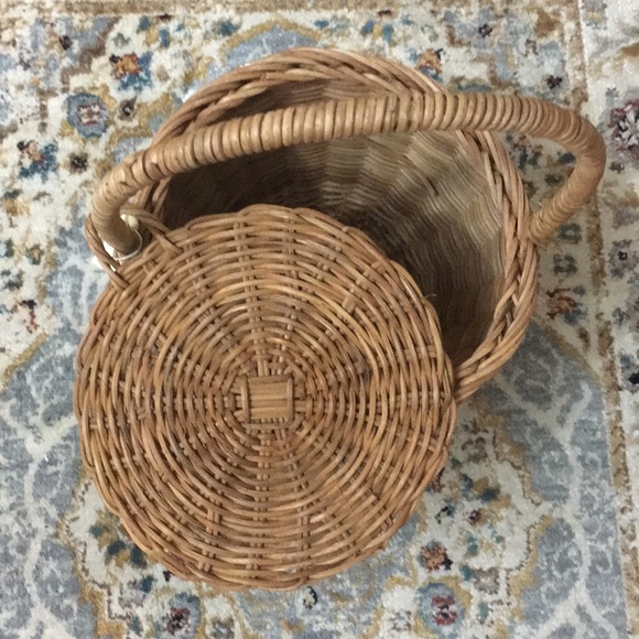 Last One! NWT DÔEN Tasket Basket - Natural - Picture 5 of 8